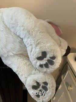 Disney Bolt Plush Laying Down Large 32 Dog RARE Stuffed Animal NWT