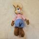 Disney Brer Rabbit Splash Mountain Official 19 Plush Stuffed Animal Pink Shirt