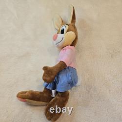 Disney Brer Rabbit Splash Mountain Official 19 Plush Stuffed Animal Pink Shirt