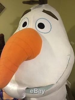 Disney Frozen HUGE 6 ft Stuffed Plush Anna Elsa Friend My Size GIANT Large Olaf