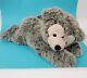 Disney Pre Duffy Laying Down Plush Gray Stuffed Animal Doll 16 Soft