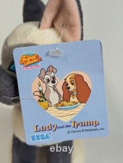 Disney Siamese Cat Plush Stuffed Animal Lady and the Tramp SEGA giveaways 1997