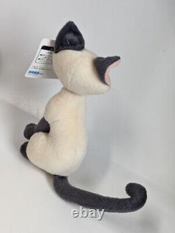 Disney Siamese Cat Plush Stuffed Animal Lady and the Tramp SEGA giveaways 1997