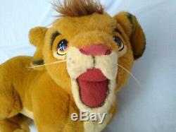 Disney Simba Douglas Cuddle Toys Large 30 Lion King Stuffed Animal Plush 1994