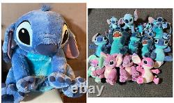 Disney Stitch Mixed Lot 28 Jumbo Plush Stuffed Animal Large Giant LOT/15