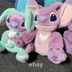 Disney Stitch Mixed Lot 28 Jumbo Plush Stuffed Animal Large Giant LOT/15