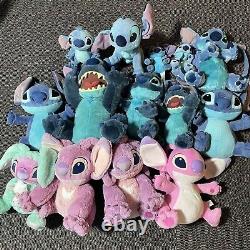 Disney Stitch Mixed Lot 28 Jumbo Plush Stuffed Animal Large Giant LOT/15