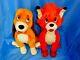 Disney Store Exclusive The Fox And The Hound Plush Stuffed Animal Cooper