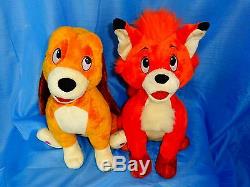 Disney Store Exclusive The Fox and The Hound Plush Stuffed Animal Cooper