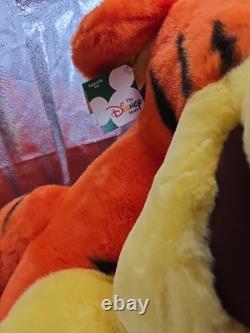 Disney Store Tigger Plush Giant 34 Stuffed Animal Winnie the Pooh With Tags
