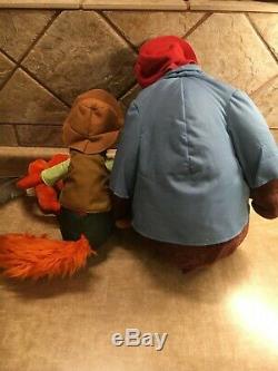 Disney World Disneyland Brer Bear Fox Splash Mountain Plush Stuffed Animals Nwt