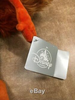 Disney World Disneyland Brer Bear Fox Splash Mountain Plush Stuffed Animals Nwt