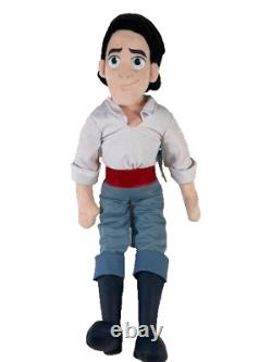 Disney's The Little Mermaid Prince Eric Stuffed Plush Doll 21 withtags Rare Find