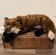 Ditz Designs Red Fox Handmade 32 Plush Stuffed Animal Realistic Life Like Euc