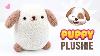 Diy Dog Plushie Easy Puppy Sock Plush Tutorial Fun Budget Crafts