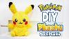 Diy Pikachu Sock Plushie With Free Pattern Cute Pokemon Tutorial