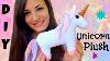 Diy Unicorn Plush How To Make Stuffed Animal Tutorial Comment Faire Un Peluche De Licorne