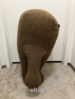 Domo Kun 28 Jumbo Brown Plush Stuffed Animal Standing Japan Giant Clean Nanco