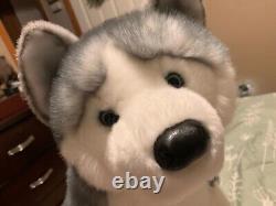 Douglas Barker husky dog nwt 30 plush stuffed animal