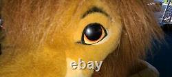 Douglas Cuddle Lion King Adult Simba 60 stuffed animal plush vintage 1994