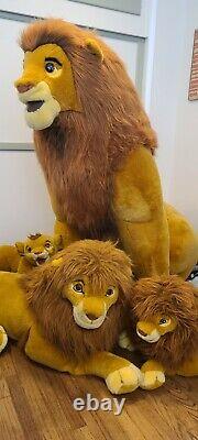 Douglas Cuddle Lion King Adult Simba 60 stuffed animal plush vintage 1994