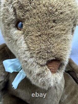 Douglas Cuddle Toy Teddy Bear Brown Large 24 Plush Stuffed Animal Vintage RARE