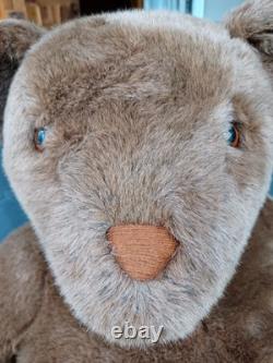 Douglas Cuddle Toy Teddy Bear Brown Large 24 Plush Stuffed Animal Vintage RARE