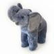 Douglas Cuddle Toys Elephant Plush Vtg 1990 Usa Tuskless Stuffed Animal 16