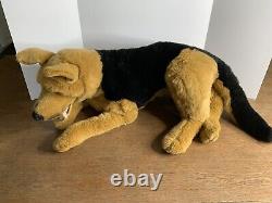 E & J Classic Large Dog Plush Toy Life Size German Shepherd Realistic