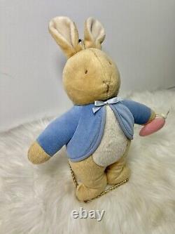 EDEN Peter Bunny Rabbit Frederick Warne Plush VTG Stuffed Animal Lovey Toy