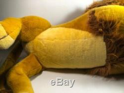 EUC Douglas Lion King Simba Plush Stuffed Disney Huge Jumbo Mufasa 1994 Nestle