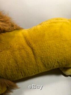 EUC Douglas Lion King Simba Plush Stuffed Disney Huge Jumbo Mufasa 1994 Nestle