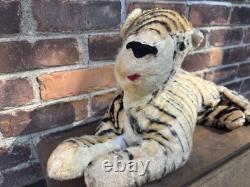 Early vintage 60's Douglas Cuddle Toys Bengal Tiger Plush Stuffed Animal Toy