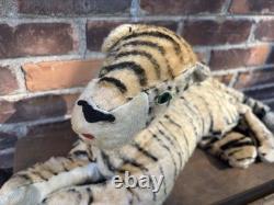 Early vintage 60's Douglas Cuddle Toys Bengal Tiger Plush Stuffed Animal Toy