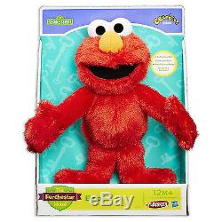 Elmo Let's Cuddle 11/28cm Furchester Hotel CBeebies Plush Toy Doll Playskool