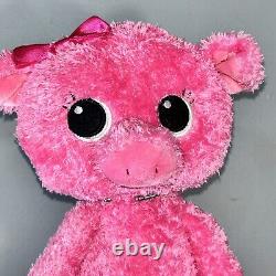 Extremely Rare HTF Vtg Gund Jeepers Peepers 13 Pink Pig Plush Stuffed Animal