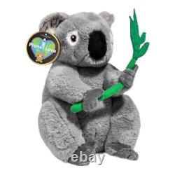 FAO Schwarz Planet Love 10 Animal Plush Lot Koala Monkey Panda Sloth Elephant