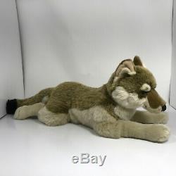 FAO Schwarz wolf plush