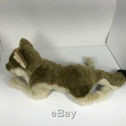 FAO Schwarz wolf plush