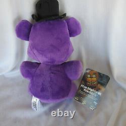 FIVE NIGHTS AT FREDDY'S FUNKO Official Plush Purple Bear Scott Cawthon TAGS