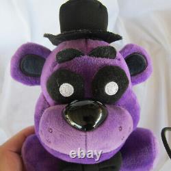 FIVE NIGHTS AT FREDDY'S FUNKO Official Plush Purple Bear Scott Cawthon TAGS