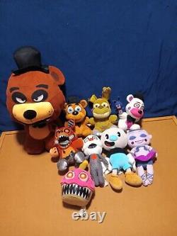 FNAF Five Nights At Freddy's Plush Lot large bear nightmare Foxy cupcake balora