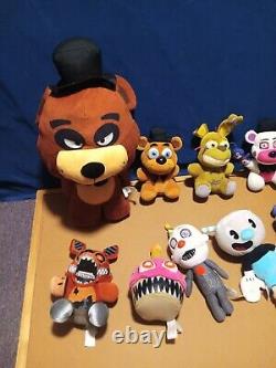 FNAF Five Nights At Freddy's Plush Lot large bear nightmare Foxy cupcake balora