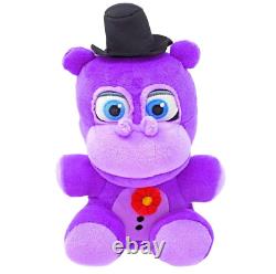 FNAF Five Nights at Freddys Mr. Hippo Plush Stuffed Animal Purple Exclusive