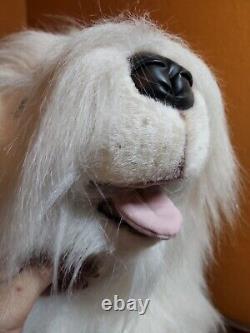 Fine Toy Co X-Large Sitting Old English Sheep Dog Plush Stuffed Animal Toy VTG