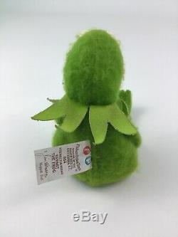 Fisher Price Kermit 864 Beanbag Plush Doll 6 Toy Vintage 1979 Muppets 70s Toy