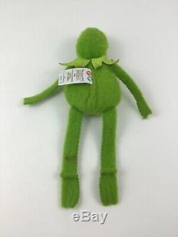 Fisher Price Kermit 864 Beanbag Plush Doll 6 Toy Vintage 1979 Muppets 70s Toy