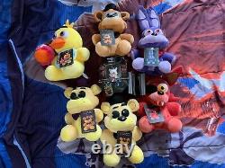 Five Nights at Freddy's OFFICIAL AUTHENTIC Sanshee Plush Lot+ Cards and More F/S