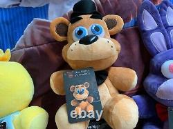 Five Nights at Freddy's OFFICIAL AUTHENTIC Sanshee Plush Lot+ Cards and More F/S