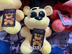 Five Nights at Freddy's OFFICIAL AUTHENTIC Sanshee Plush Lot+ Cards and More F/S